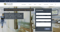 Desktop Screenshot of ahoa.es